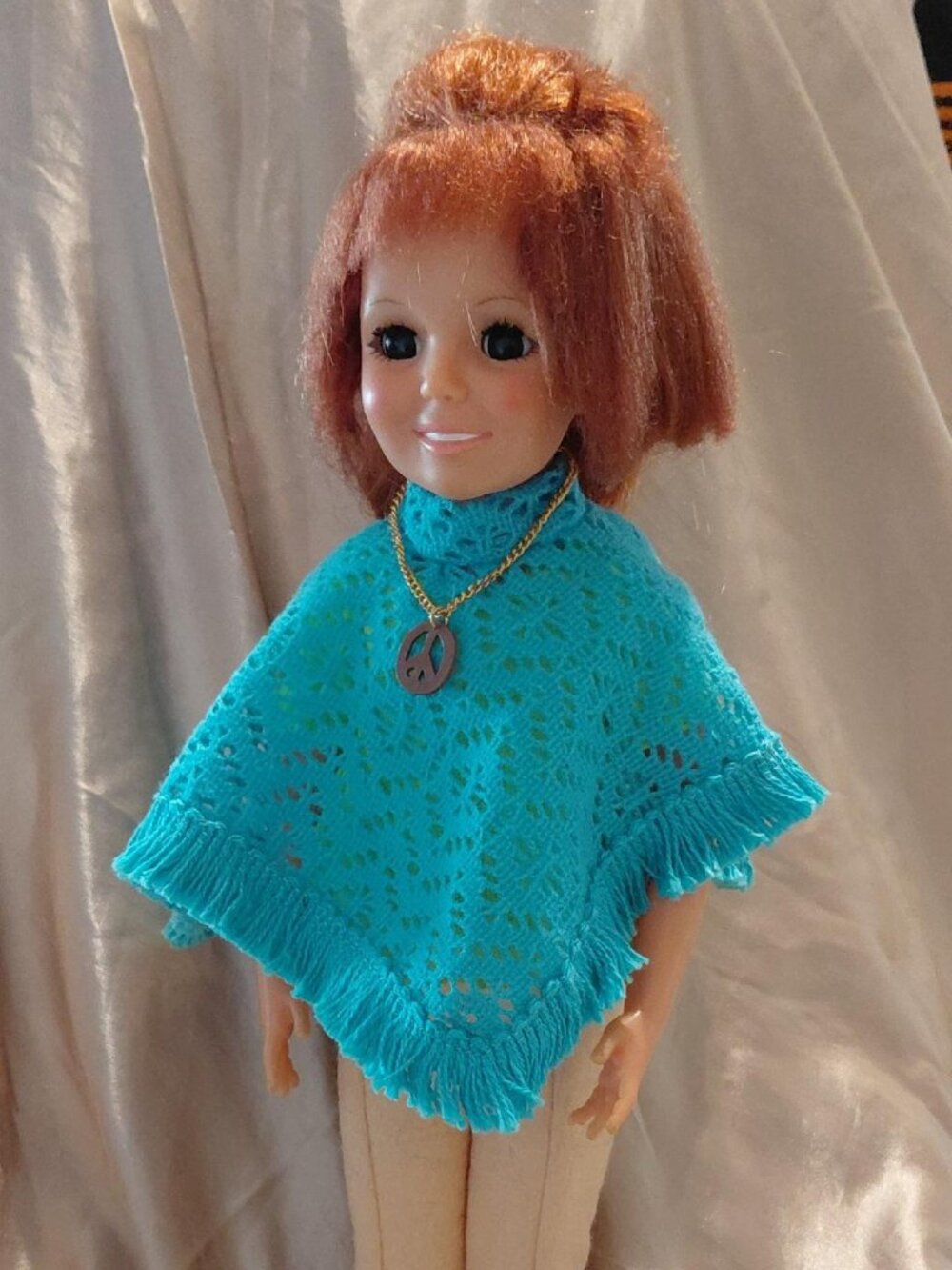 Vintage 1969 Ideal Crissy Doll Growing Hair Sleepy Eyes 18"
